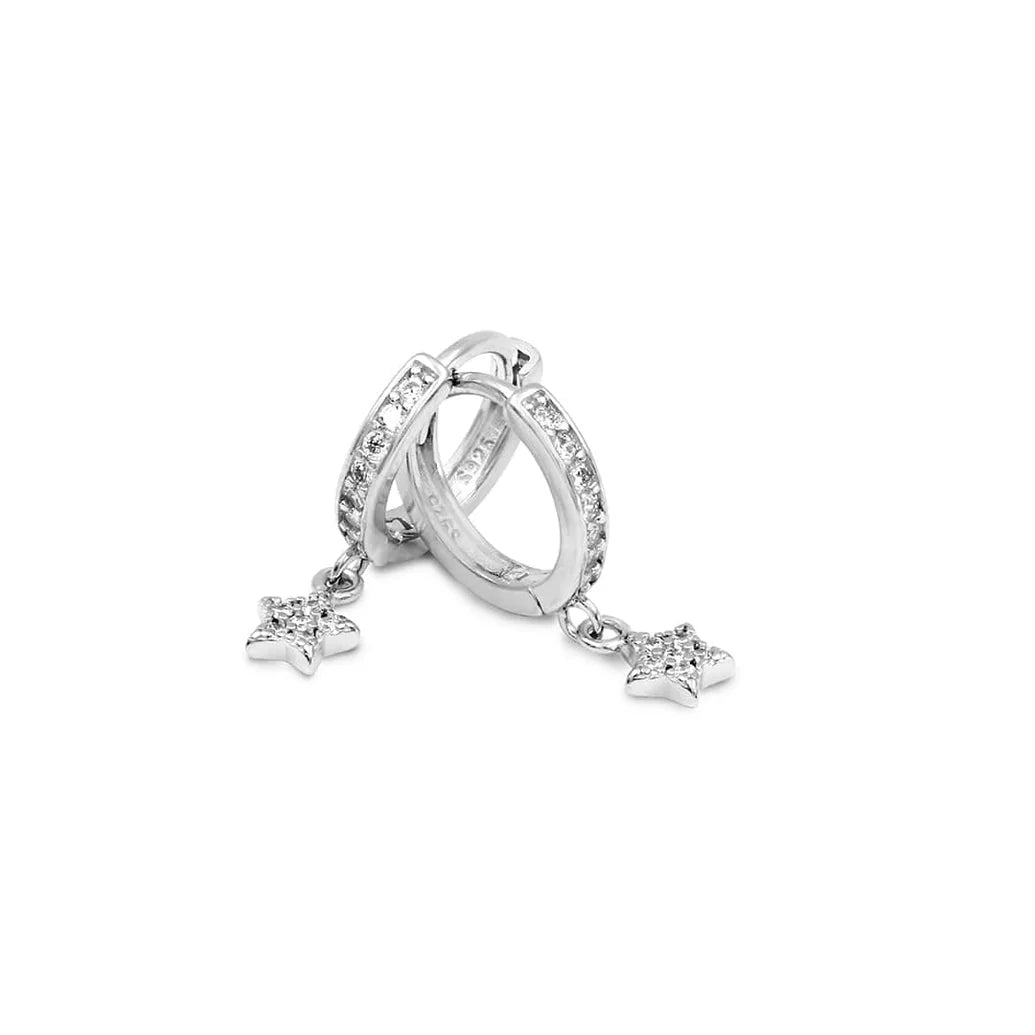 Twinkle Star Huggie Earrings