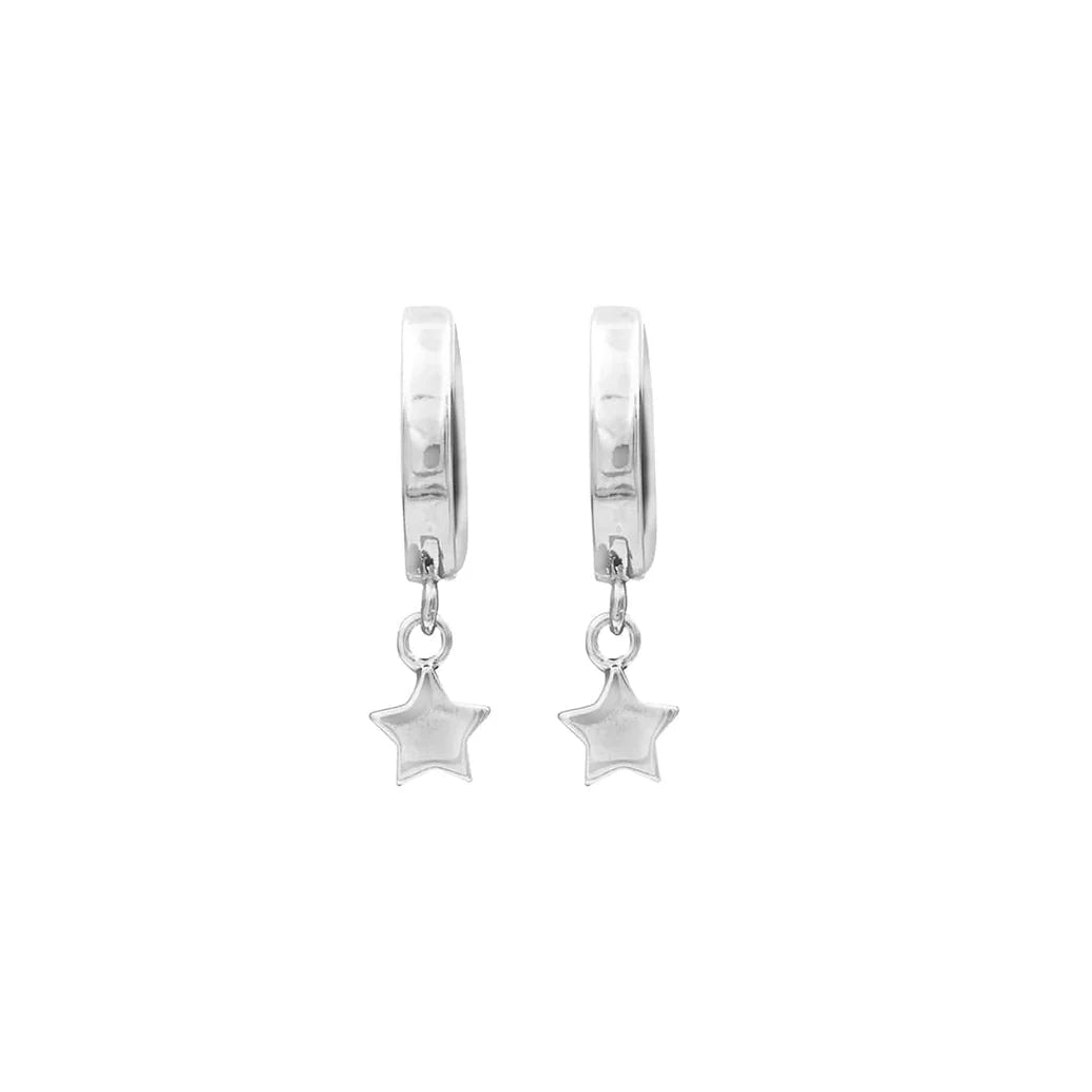 Twinkle Star Huggie Earrings