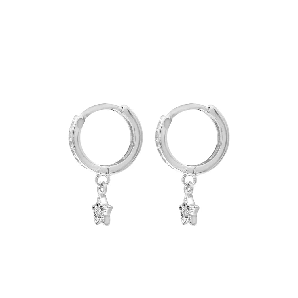 Twinkle Star Huggie Earrings