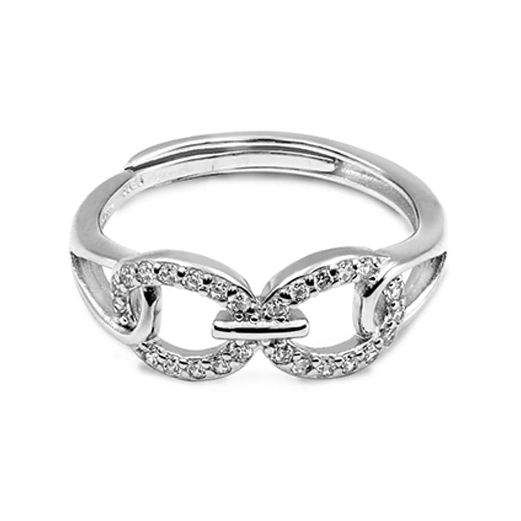 Infinite Love Silver Ring