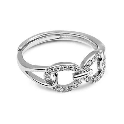Infinite Love Silver Ring