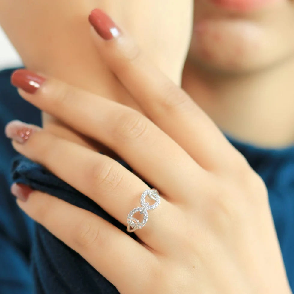 Infinite Love Silver Ring
